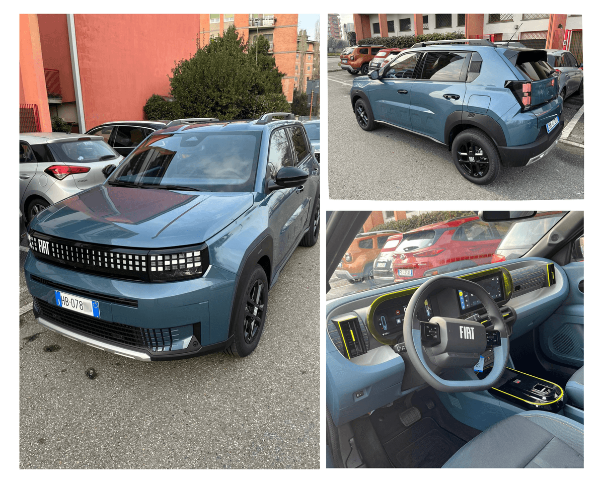 FIAT GRANDE PANDA Hybrid Business nuova - Noleggiata a lungo termine da Andrea e Alessia di Sesto San Giovanni (MI)